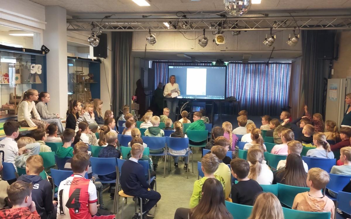 Presentatie GCF op CBS De Burcht in Valkenburg