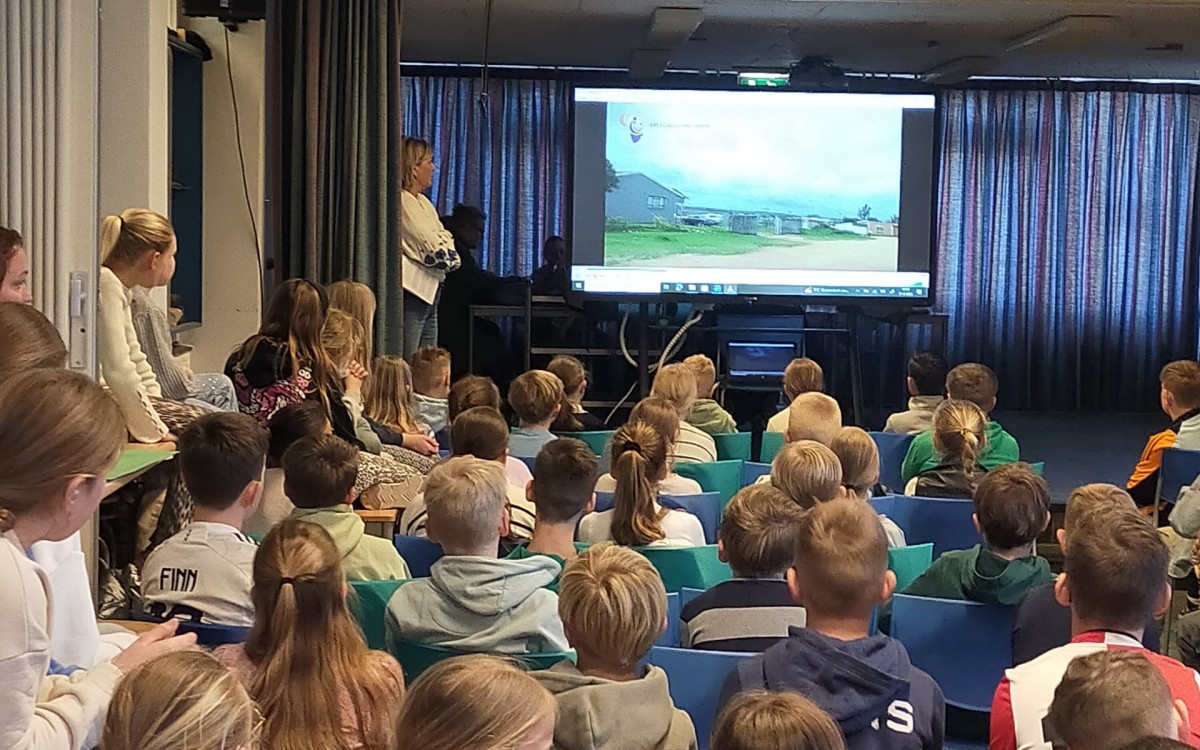 Presentatie GCF op CBS De Burcht in Valkenburg