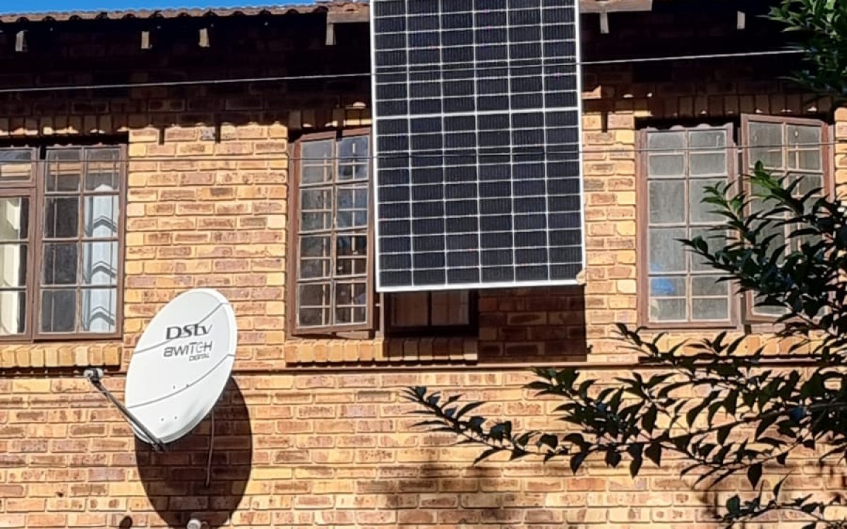 Zonnepanelen voor GCF in Zuid-Afrika
